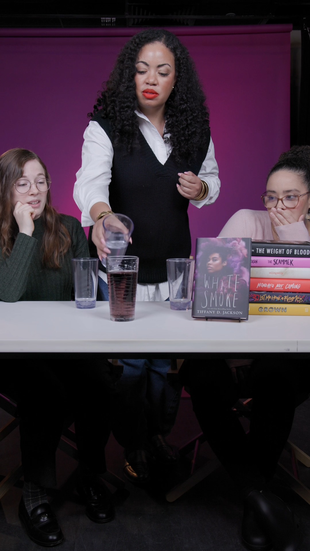 Instagram post by @writeinbk for Epic Reads. Caption reads: pouring water based on how much these tiffany d.....