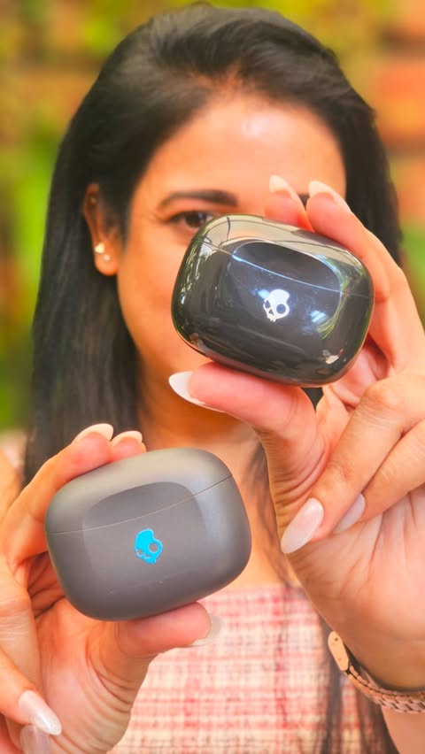 Instagram post by @glamsoulwithbeauty for Skullcandy. Caption reads: ✨ Skullcandy Ink’d Series – Just Launched in....