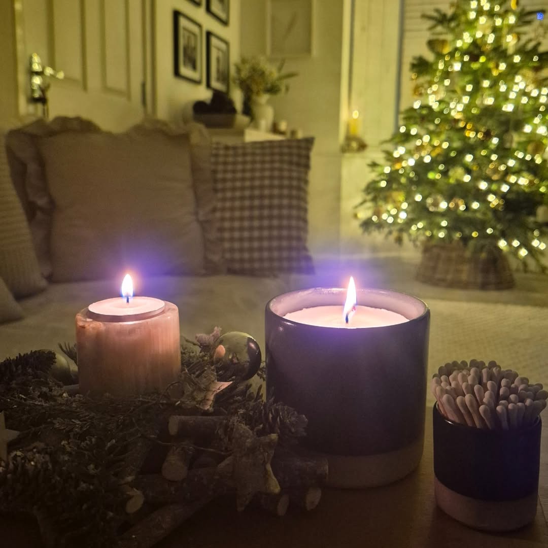 Instagram post by @ourhappycheshirehome for Pott Candles. Caption reads: [...] idea then I can highly recommended....