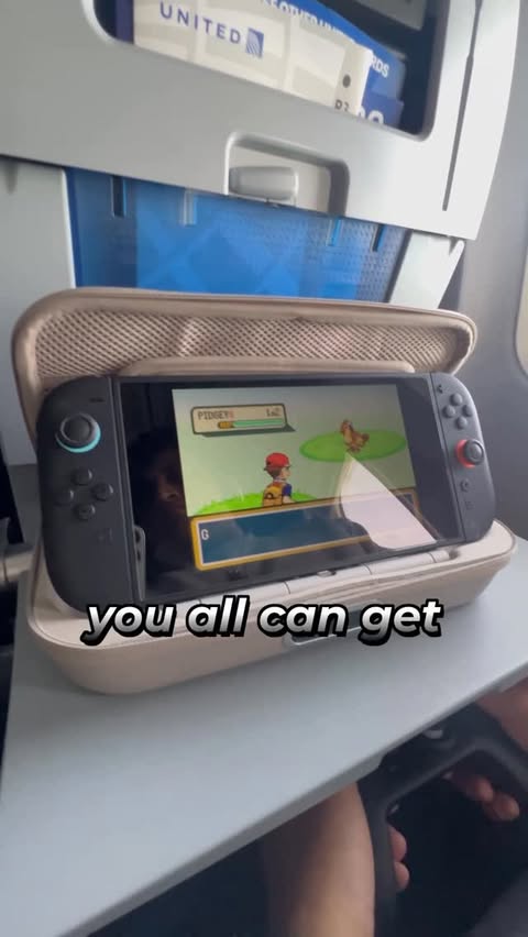 Instagram post by @phillybeatzu for Belkin. Caption reads: [...] is my favorite Nintendo Switch 2 case.....
