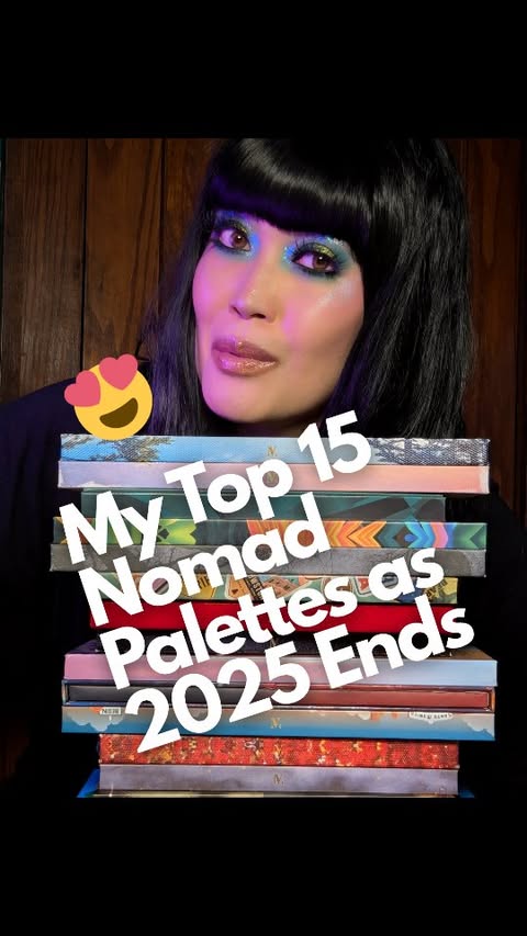 Instagram post by @lea_evangelista for Nomad Cosmetics. Caption reads: What are your favorites? 😃

This is my year-end....