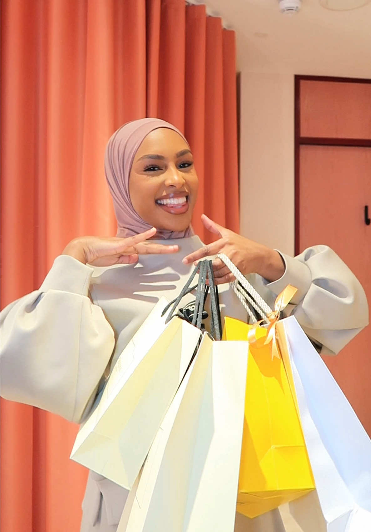 TikTok post by @drdiabb for Selfridges. Caption reads: I had the best shopping experience with....