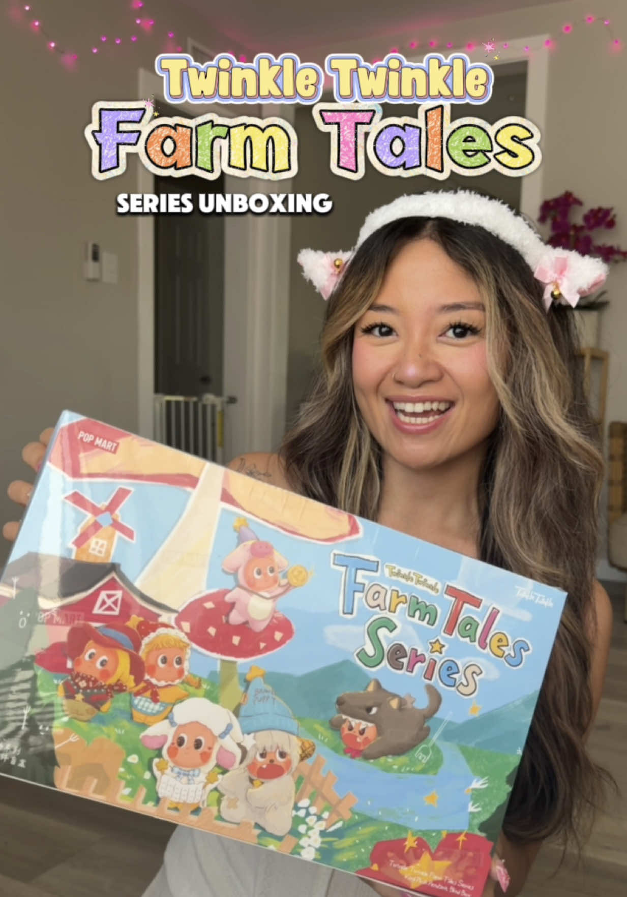 TikTok post by @a.jelly.bean for POP MART US SHOP. Caption reads: [...] new customer deals 💕 Thank you @POP MART US....
