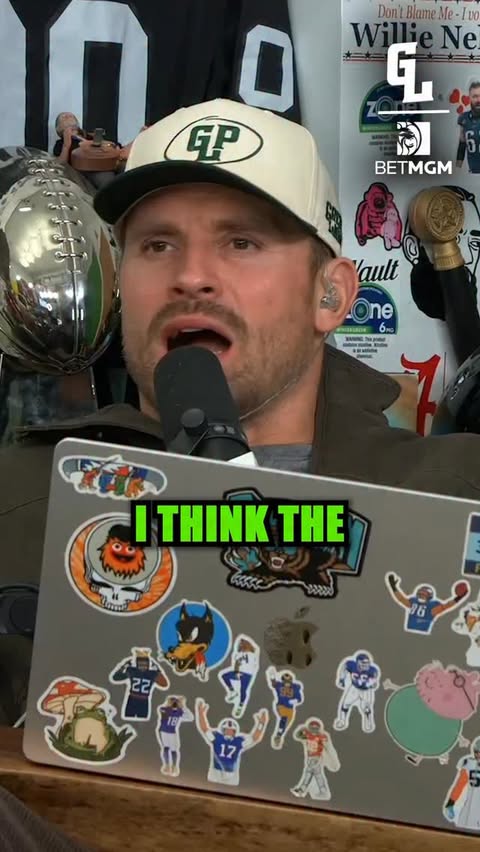 Instagram post by @greenlightpod for BetMGM. Caption reads: Chris leans Packers over Bears, here’s why:.