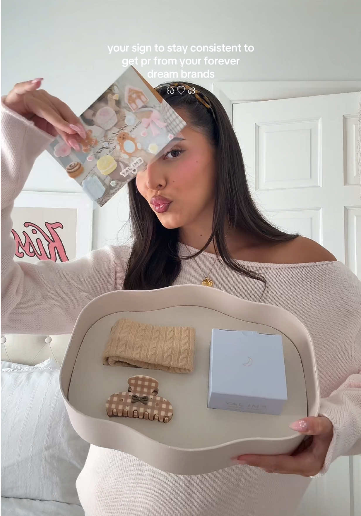TikTok post by @itsgraceg for Emi Jay. Caption reads: [...] from my forever dream brand @Emi Jay 🪽 i....