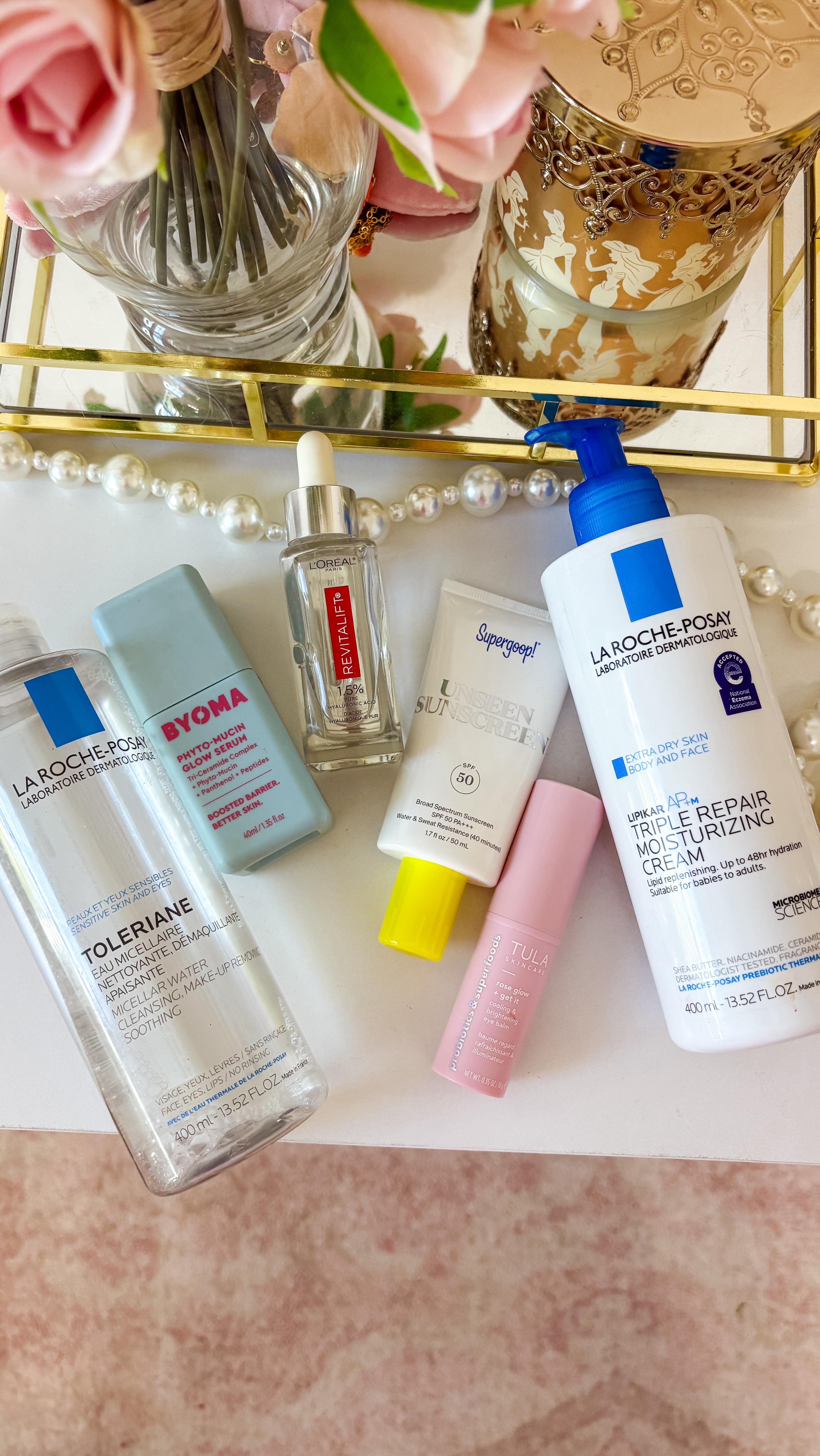 Instagram post by @emilyyyrosess for TULA. Caption reads: [...] #disneycreator #disneyparks @larocheposayusa....