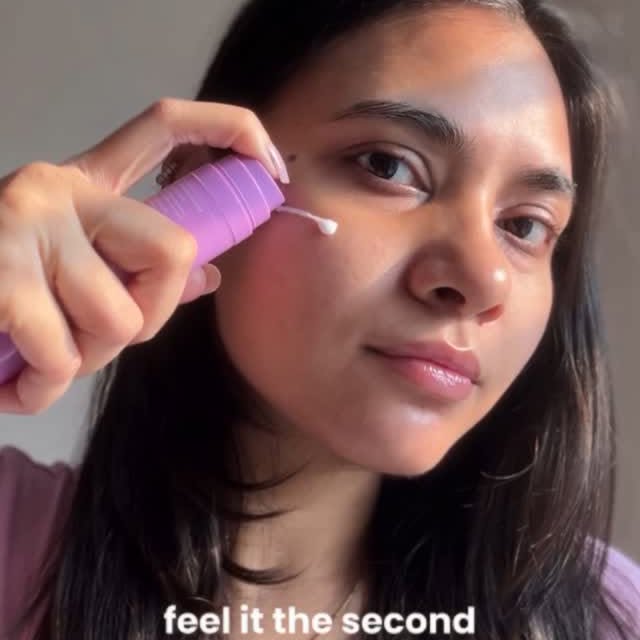 Instagram post by @chhavi_jain5 for Foxtale. Caption reads: Such an amazing lightweight moisturiser !! Also,....