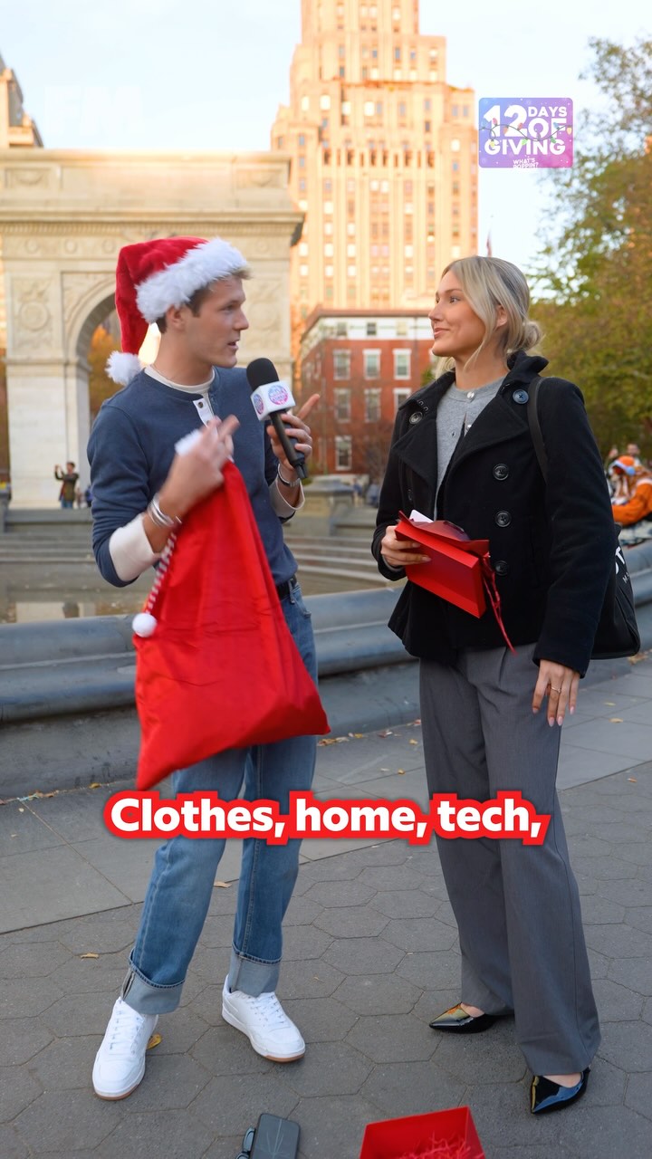 Instagram post by @whatspoppin for Jcpenney. Caption reads: The Holidays are here, so we’re GIVING with....