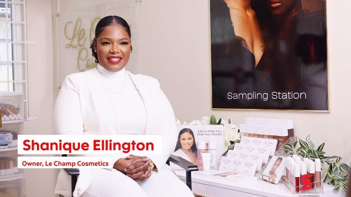 Instagram post by @lechampellington for Scotiabank. Caption reads: We value the passion behind Jamaica’s small and....