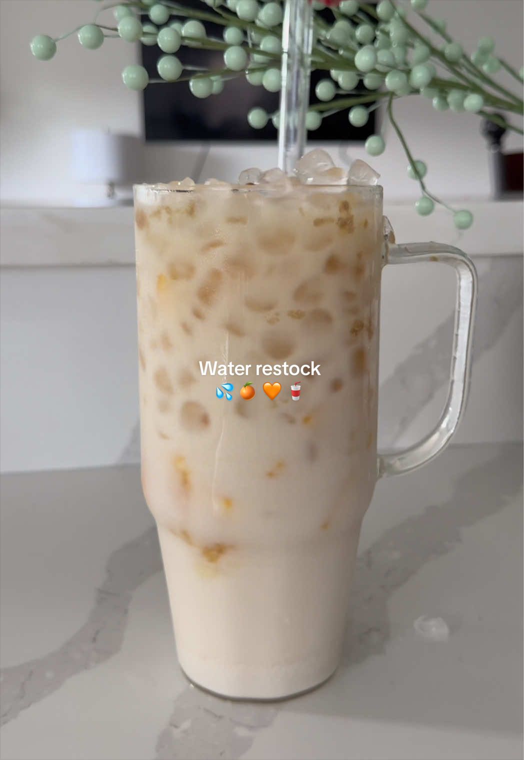 TikTok post by @etsyy.y for Everyday Dose. Caption reads: Collagen water restock #everydaydosepartner #asmr....