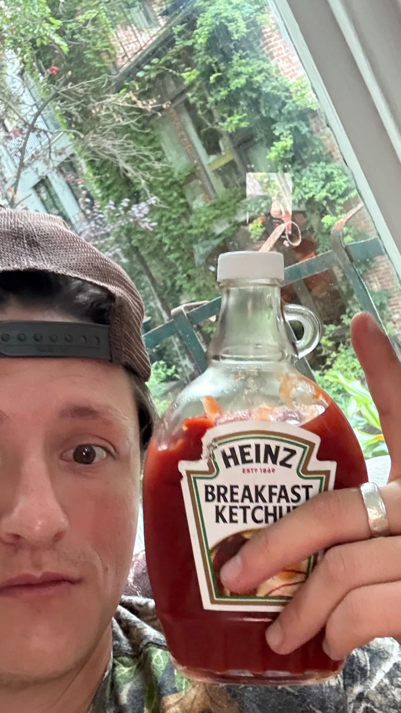 Instagram post by @fibula for Heinz. Caption reads: #HeinzPartner Let me. Pick up your favorite @heinz....