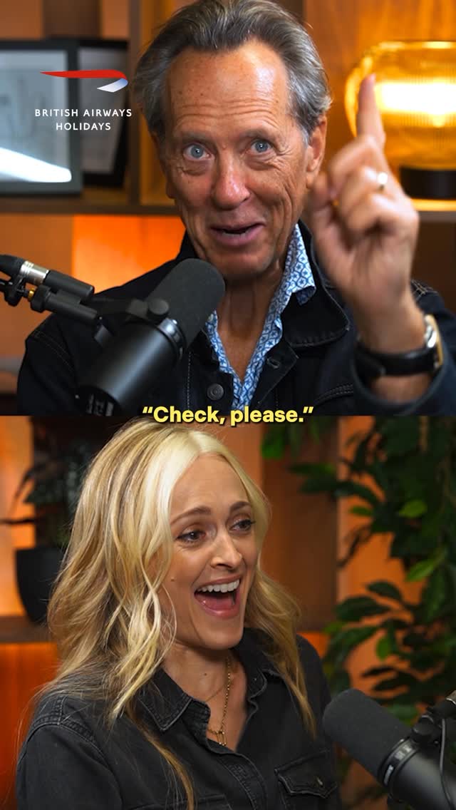 Instagram post by @fearnecotton for British Airways. Caption reads: From finding a place that serves great food to....