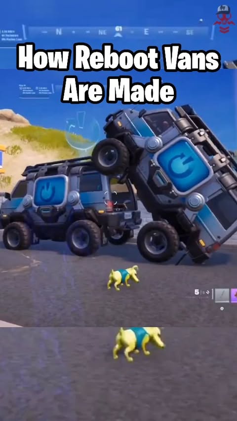 Instagram post by @agent_draven for Epic Games. Caption reads: How Reboot Vans Are Made Epic Games use code....