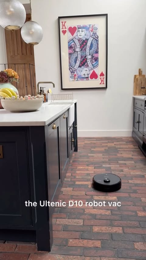 Instagram post by @ahomefitforkings for Ultenic. Caption reads: [...] and I was really impressed with the....