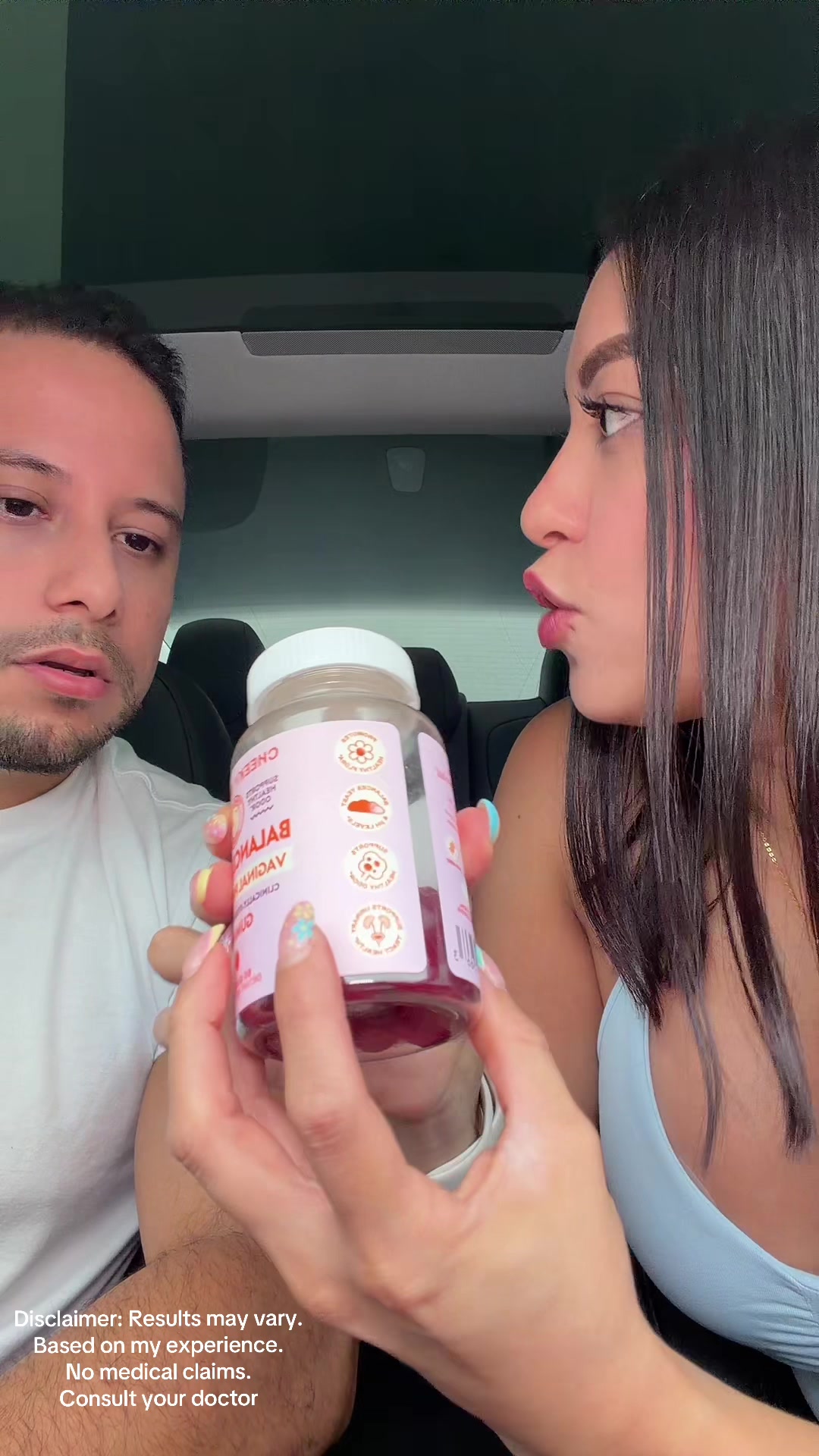TikTok post by @hilss_fit for Cheeky Bonsai. Caption reads: [...] medical claims. Consult your doctor....