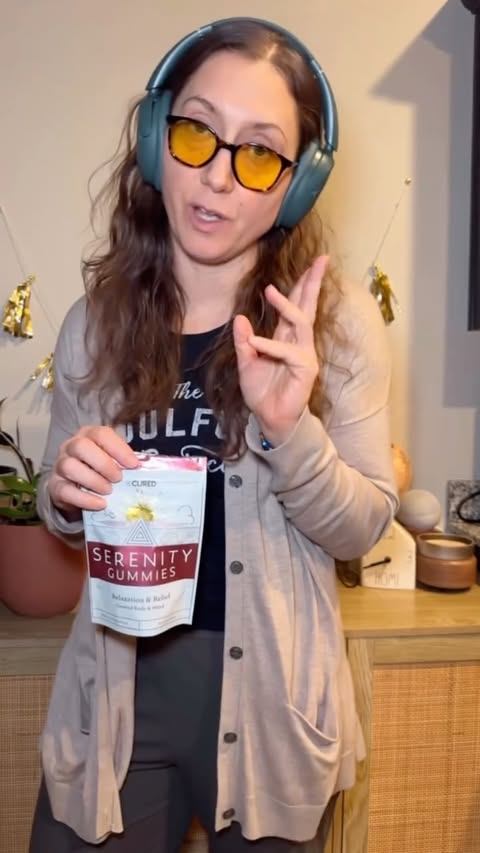 Instagram post by an influencer for Cured Nutrition. Caption reads: [...] routine leveled up with @curednutrition....
