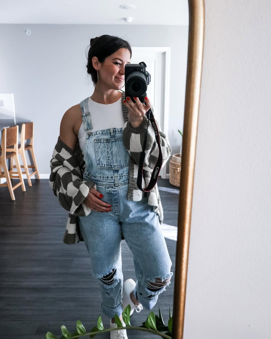 Instagram post by @wearedanandsam for shoppinkblush.com. Caption reads: Felt cute yesterday so I took some pics. 🤍 If you....