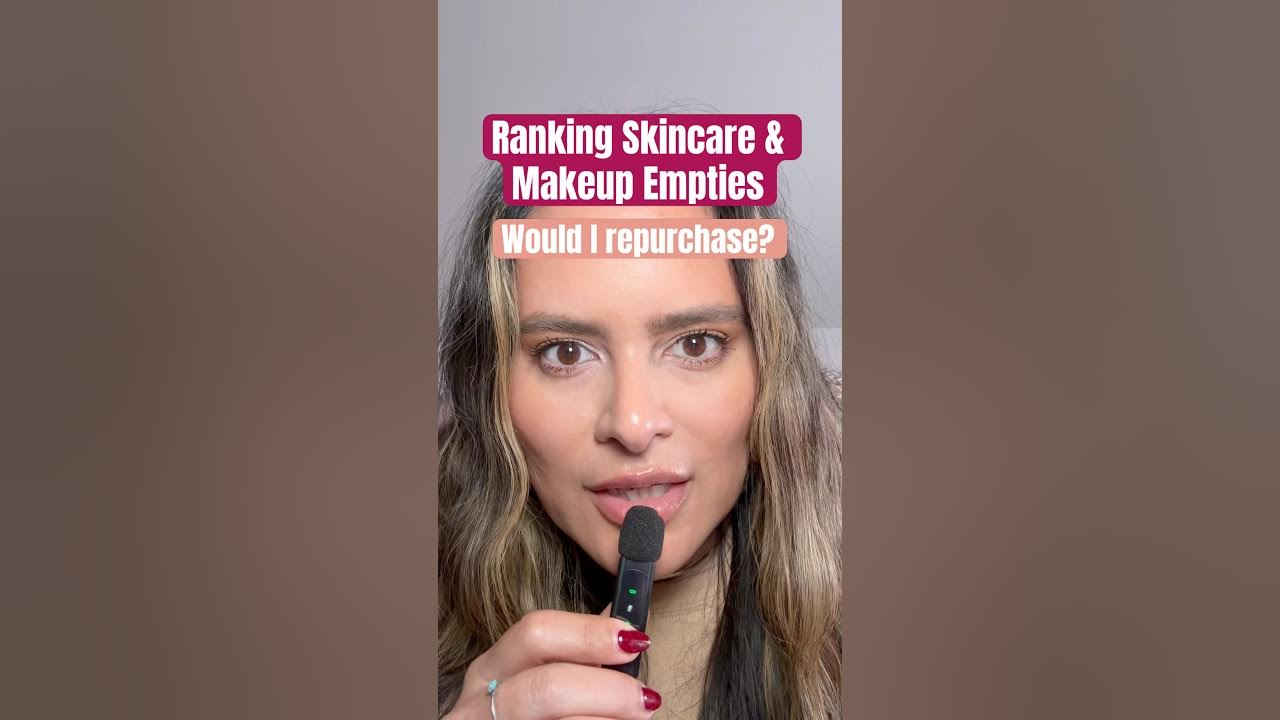 YouTube post by @NadiaVegaYT for FarmacyBeauty. Caption reads: [...] Eye Serum (pr) 🛍️ shop here | 🐝....