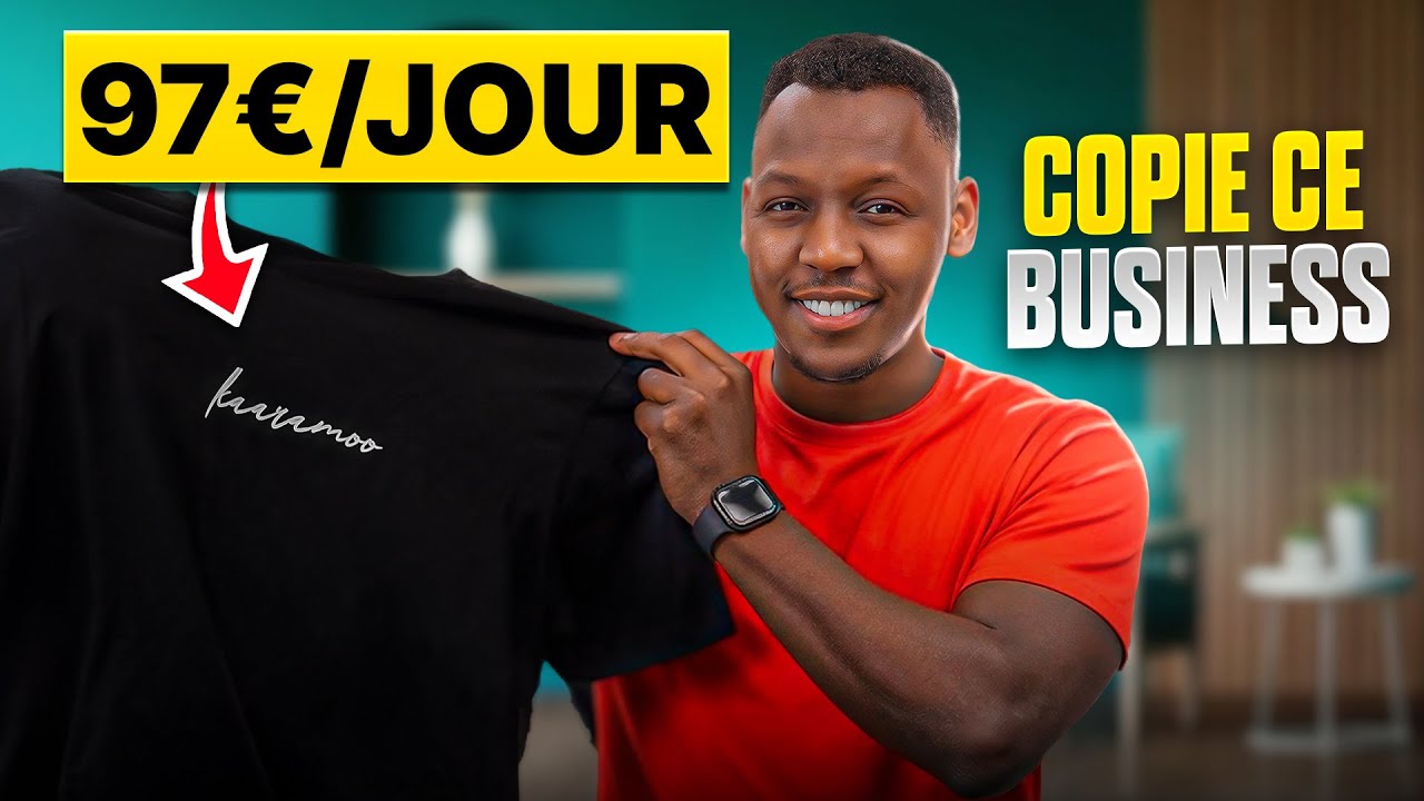 YouTube post by @Kaaramoo for Gelato. Caption reads: I tried a print-on-demand business, let me show....