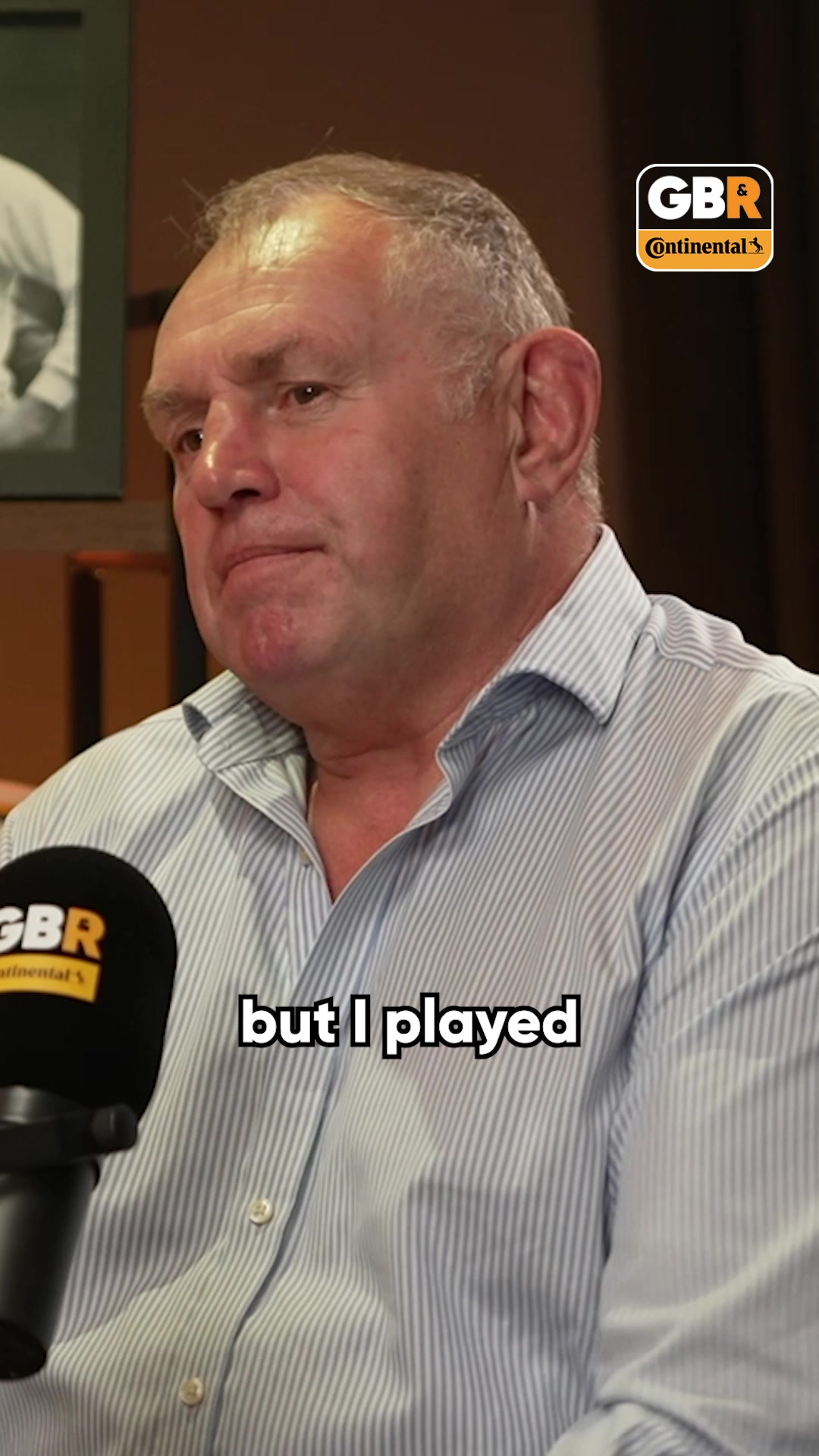 TikTok post by @goodbadrugby for Continental Reifen. Caption reads: They don't make them like they used to 😂 🔎....