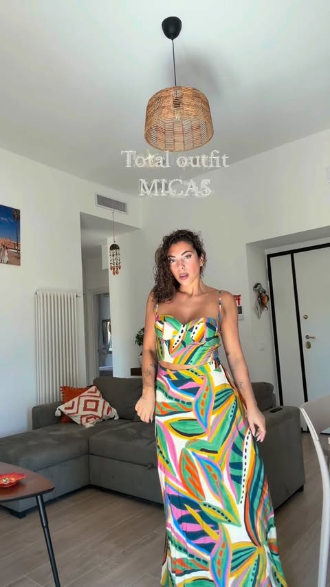 Instagram post by @gx.asia for Micas. Caption reads: @micas.official total outfit | code : AsiaG12....