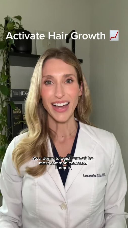 Instagram post by @drsamanthaellis for OneSkin. Caption reads: [...] late) to start showing it some love.....