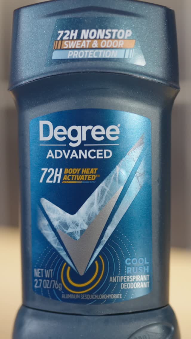 Instagram post by @jalenjdubwilliams for Degree. Caption reads: Locked in on the mission. Protected by @degree #ad.