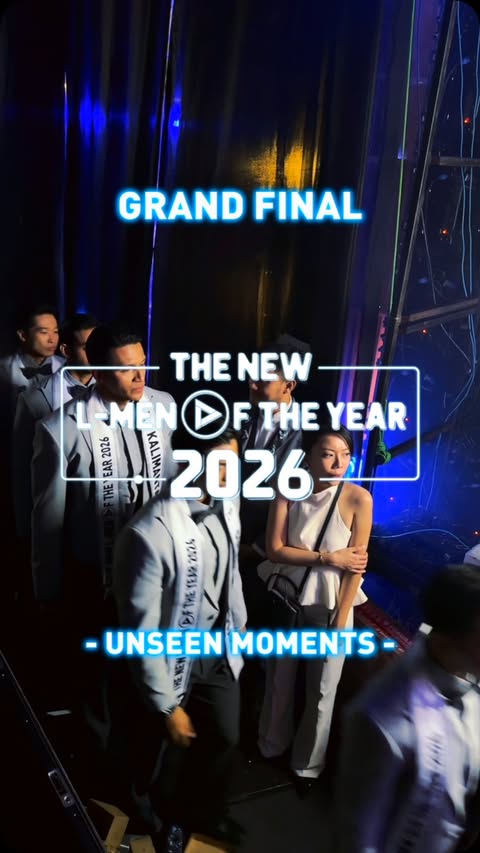 Instagram post by @bunda.latinas for L-Men. Caption reads: [...] the scenes of the Grand Final The New L-Men....