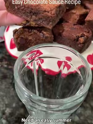 TikTok post by @aperfectfeast for David's Cookies. Caption reads: ☀️ Need an easy summer dessert? This Easy Homemade....
