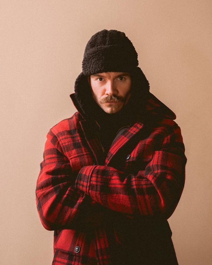 Instagram post by @willhalbert for Todd Snyder. Caption reads: The Plaid Cruiser Jacket from @toddsnyderny for....