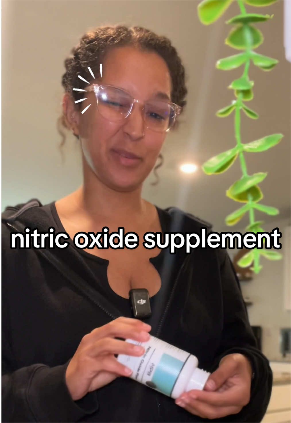 TikTok post by @huneybreebuys for Nature's Pure Blend. Caption reads: @Nature Pure Blend has the secret sauce 😮‍💨....