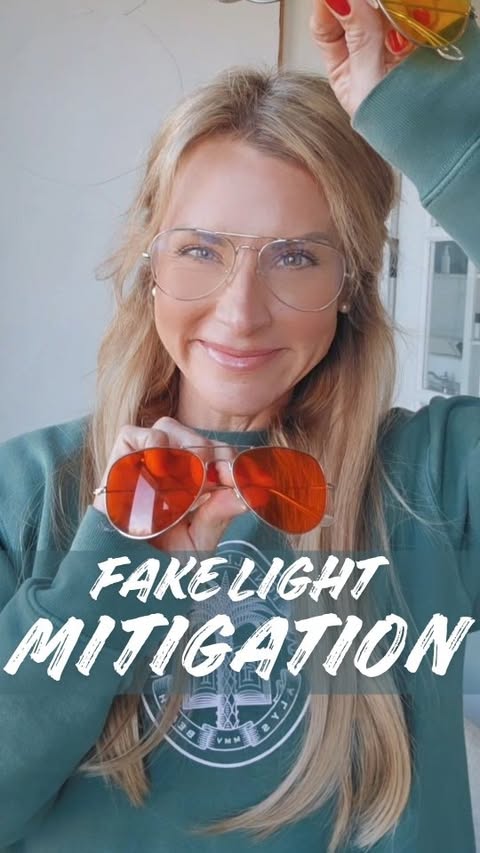 Instagram post by @therealkathrynblue for BON CHARGE. Caption reads: CIRCADIAN REGULATION is the missing puzzle piece....