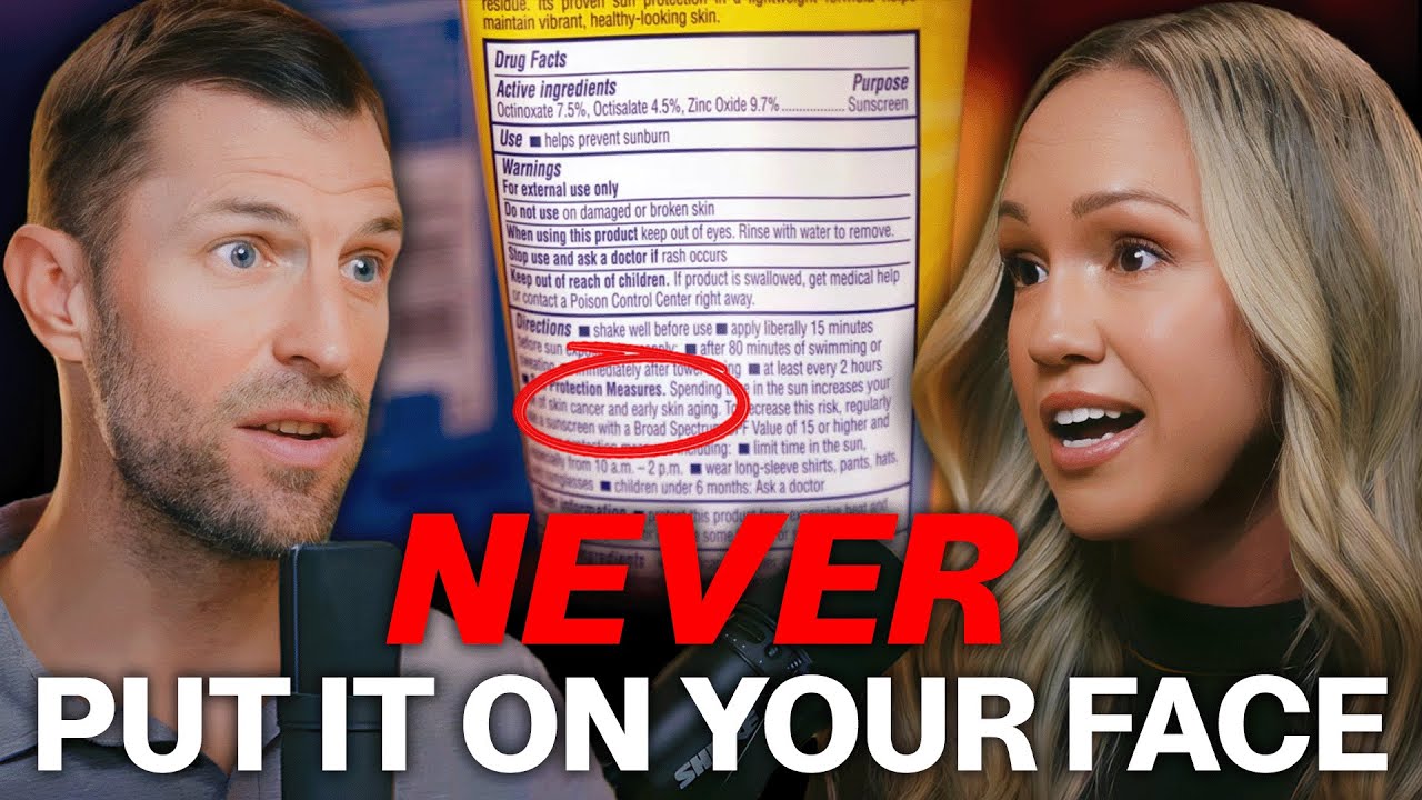 YouTube post by @drjoshaxe for Manukora. Caption reads: 3 EASY Skincare Swaps That Lower Toxins FAST (in 3....