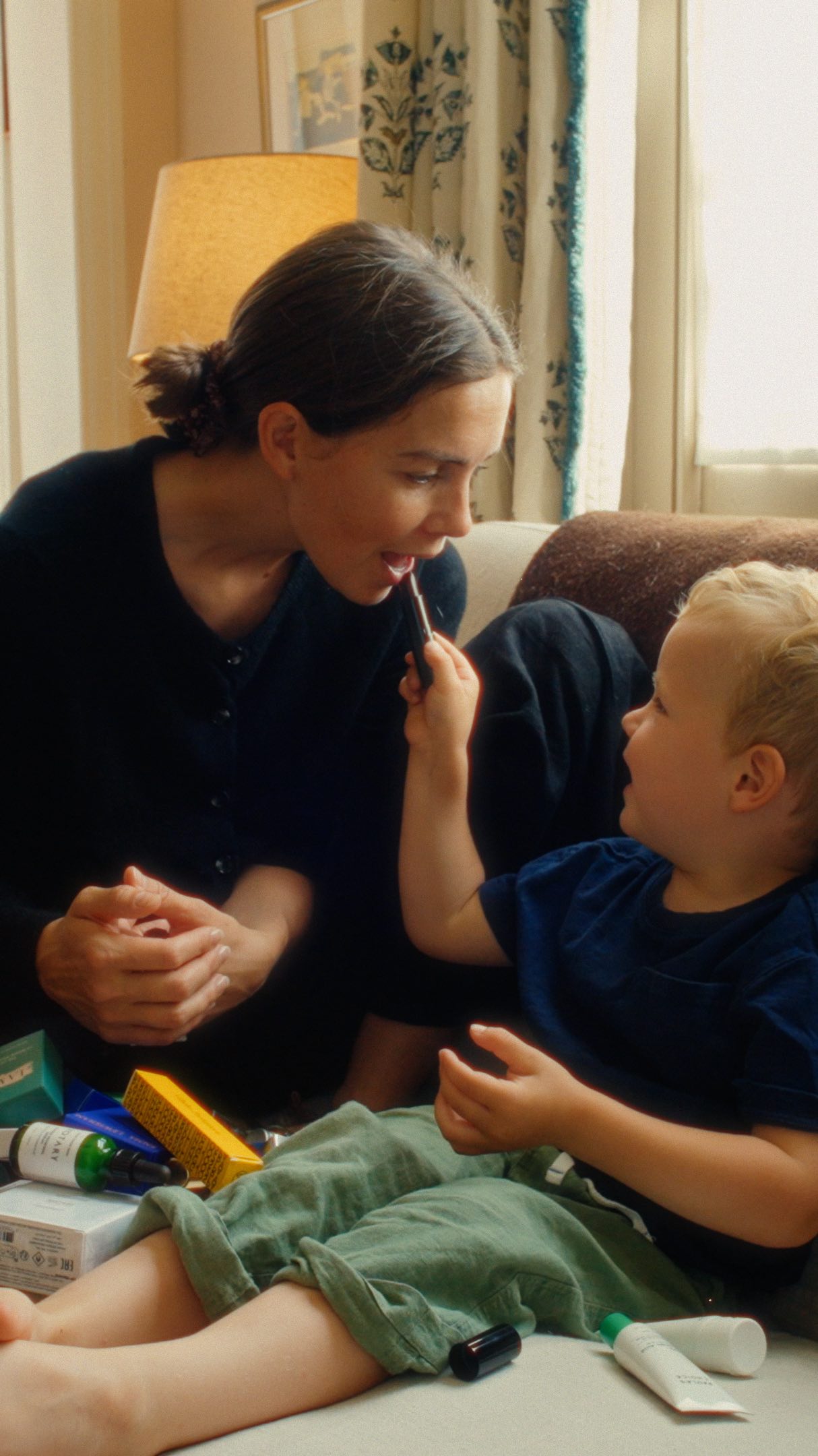 Instagram post by @willwarr for Liberty London. Caption reads: Fred’s first beauty haul. 

@libertylondon 2025....