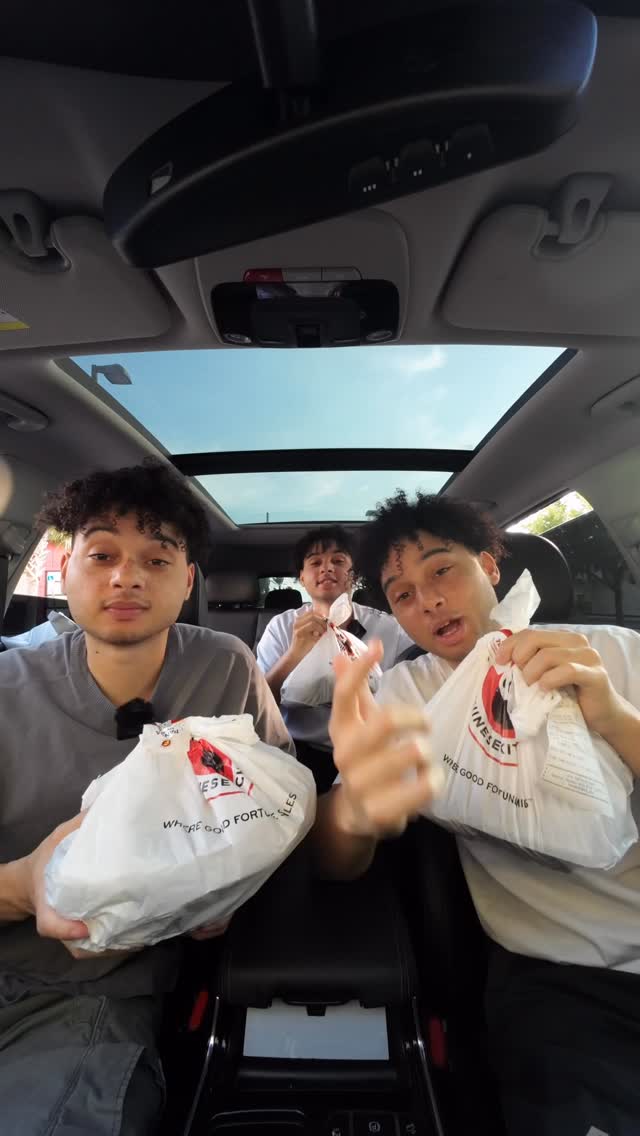 Instagram post by @dripletsofficial for Panda Express. Caption reads: @officialpandaexpress 

#food #eat #reels....