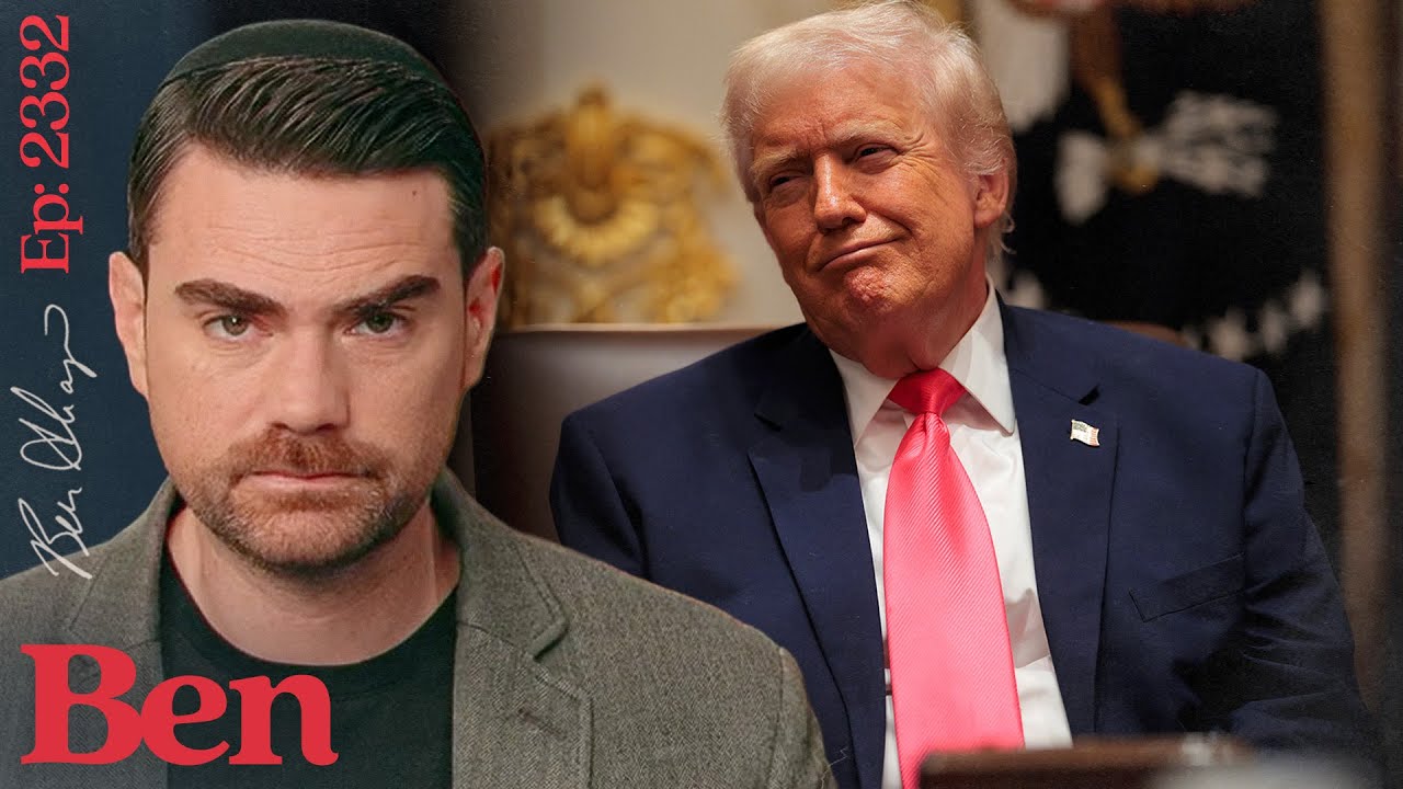 YouTube post by @BenShapiro for Good Ranchers. Caption reads: US SEIZES Venezuelan Tanker!.