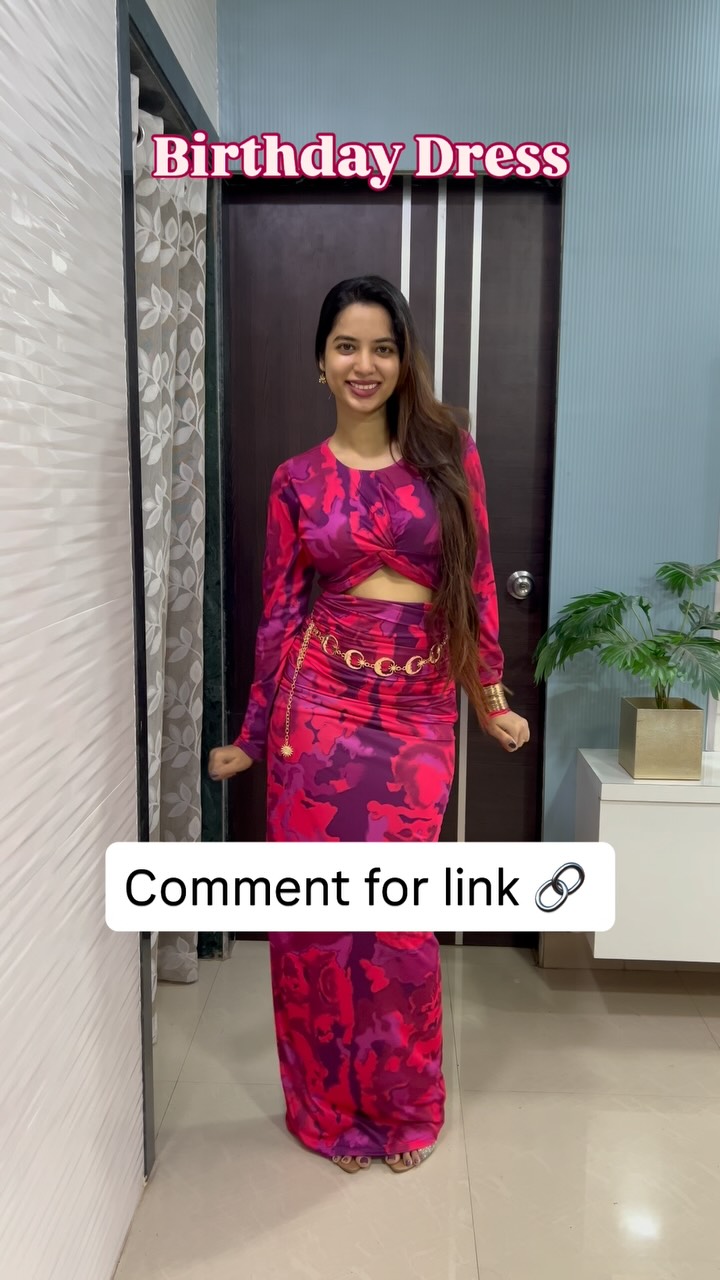 Instagram post by @miss_komalchavan_ for streetstylestore. Caption reads: Comment for link 🔗
Dress under ₹999....