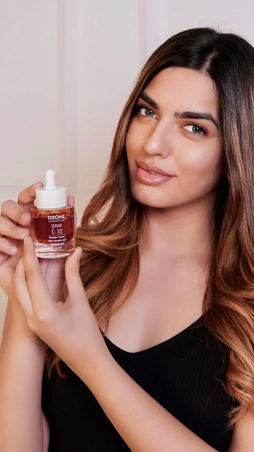 Instagram post by @nikitadhongdi for Ozone Signature. Caption reads: Glow up, show up, and never dull down! 🌟

Packed....