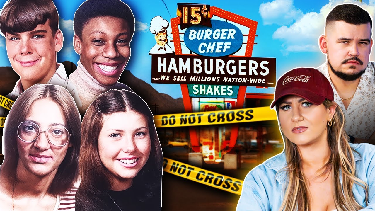 YouTube post by @MileHigher for PrettyLitter. Caption reads: Kidnapped From Burger Chef Then Found Murdered.......