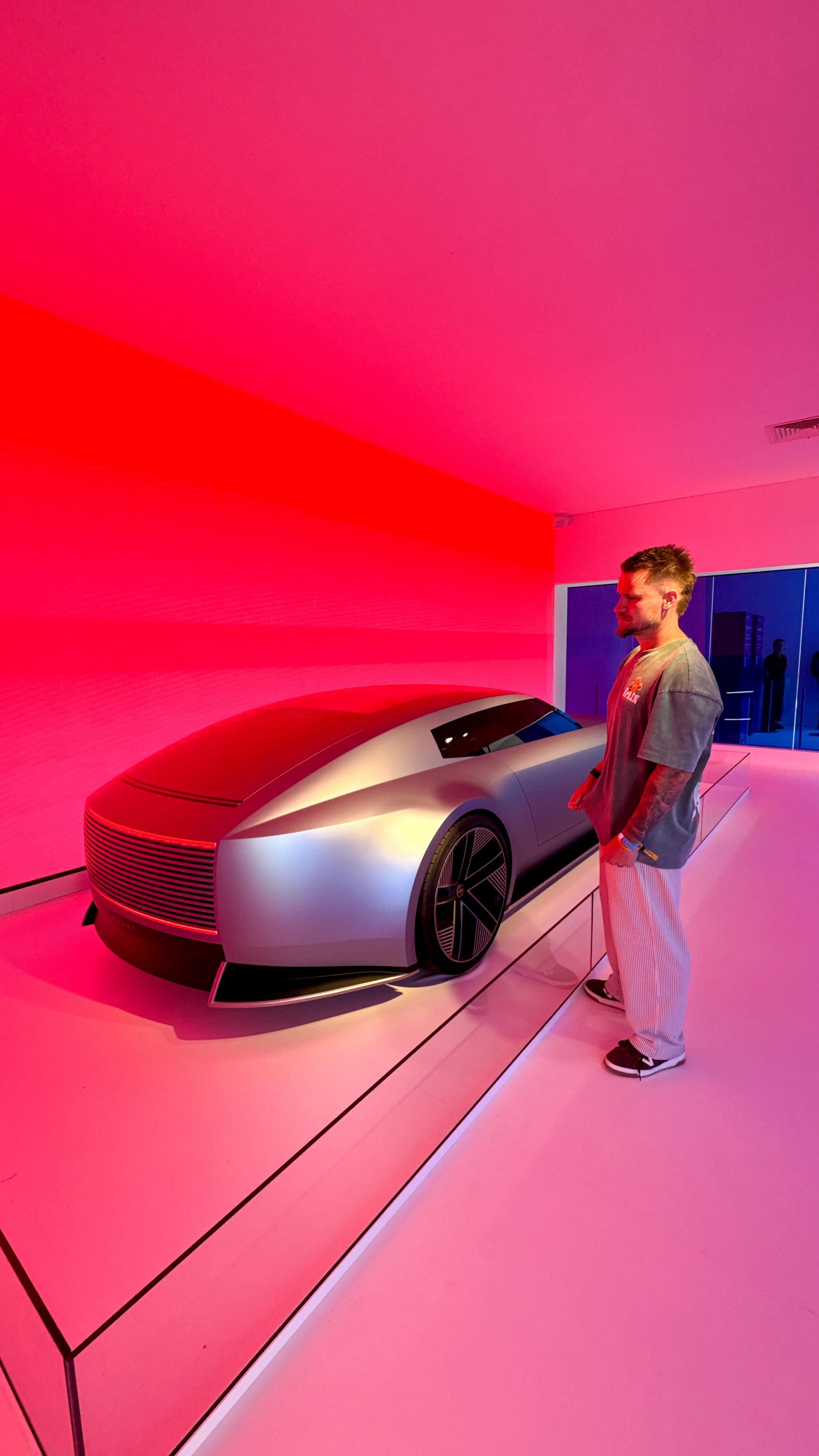 Instagram post by @wallacepjw for Jaguar. Caption reads: UK Public Debut of Jaguar Type 00🇬🇧😳📸 Thoughts....