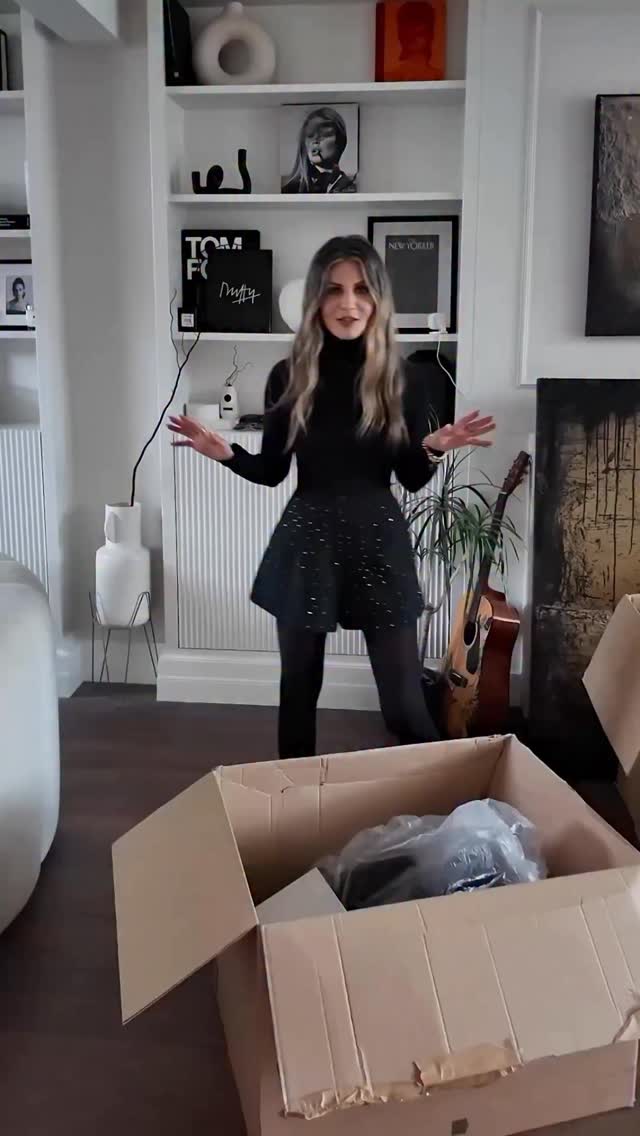 Instagram post by @mercer7official for ARKET. Caption reads: Let’s unbox my @arketofficial order together! I....