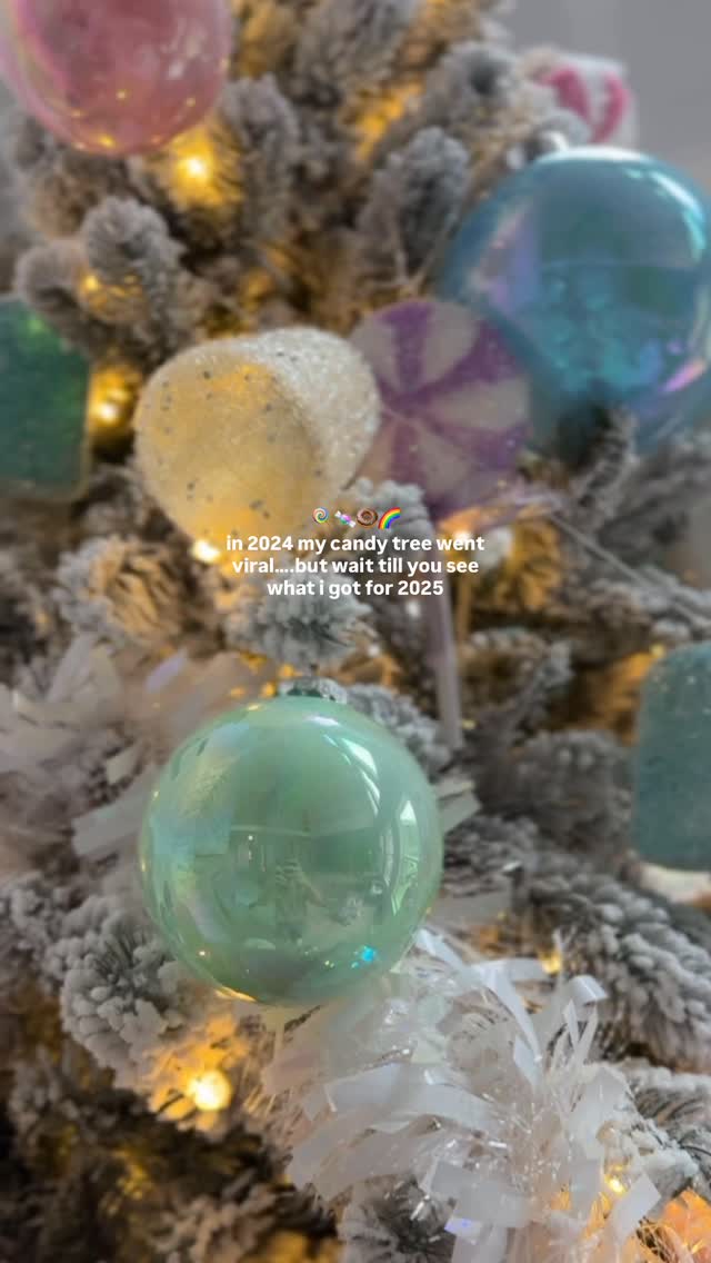 Instagram post by @christinelizabethhome for Hobby Lobby. Caption reads: this years is SO good 🥹🍭 🏃‍♀️ to @hobbylobby....