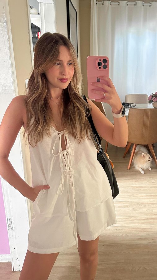 Instagram post by @brunabierhals for SHEIN Brasil. Caption reads: [...] para ganhar descontos
@sheinbrasil....