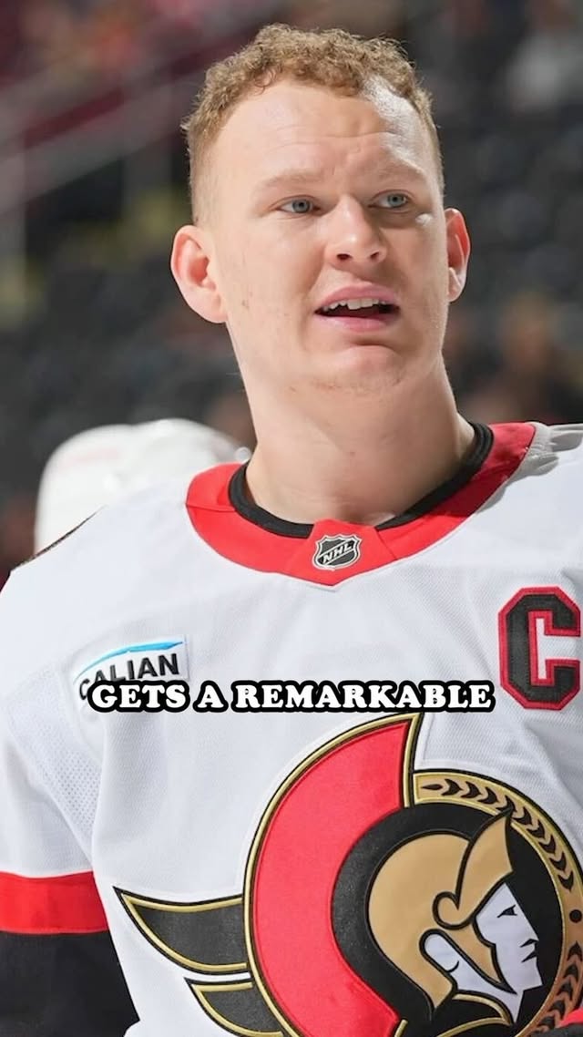 Instagram post by @missincurfew for Clicks. Caption reads: Couple clicks for @bradytkachuk scoring the OT....