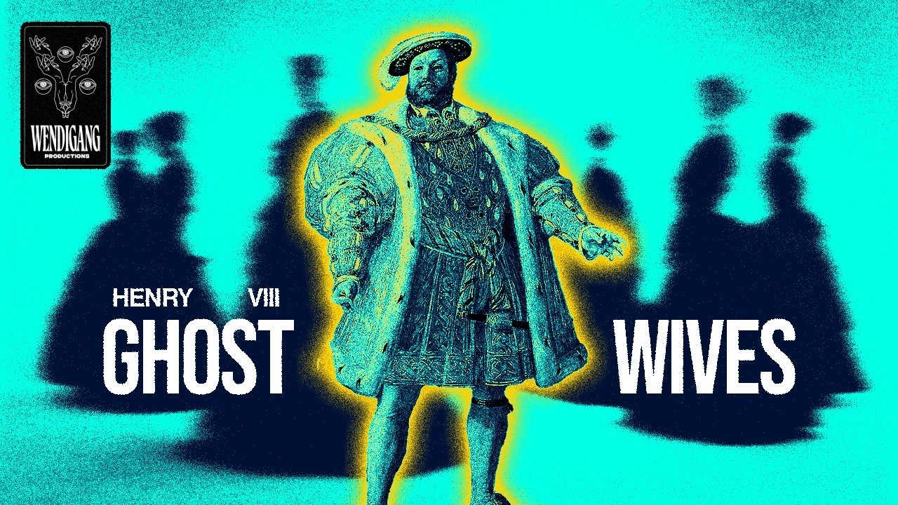 YouTube post by @Wendigames for SimpliSafe. Caption reads: The Ghost Wives of King Henry VIII.