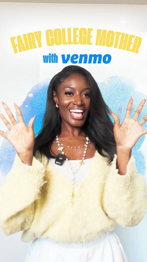 Instagram post by @eliana_ofori for Venmo. Caption reads: [...] need a little✨magic✨and the right debit....