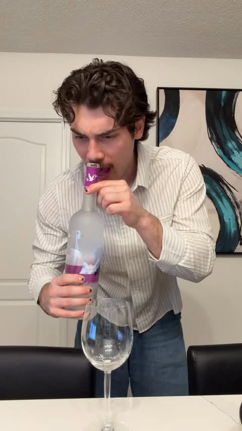 Instagram post by @jackinnanen for GREY GOOSE Vodka. Caption reads: just the real me type splish #vulnerable enjoying....