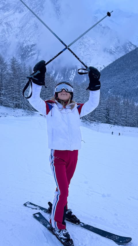 Instagram post by @oliviacoxlondon for yfood. Caption reads: [...] a LOT. Finding my balance again with @yfood....