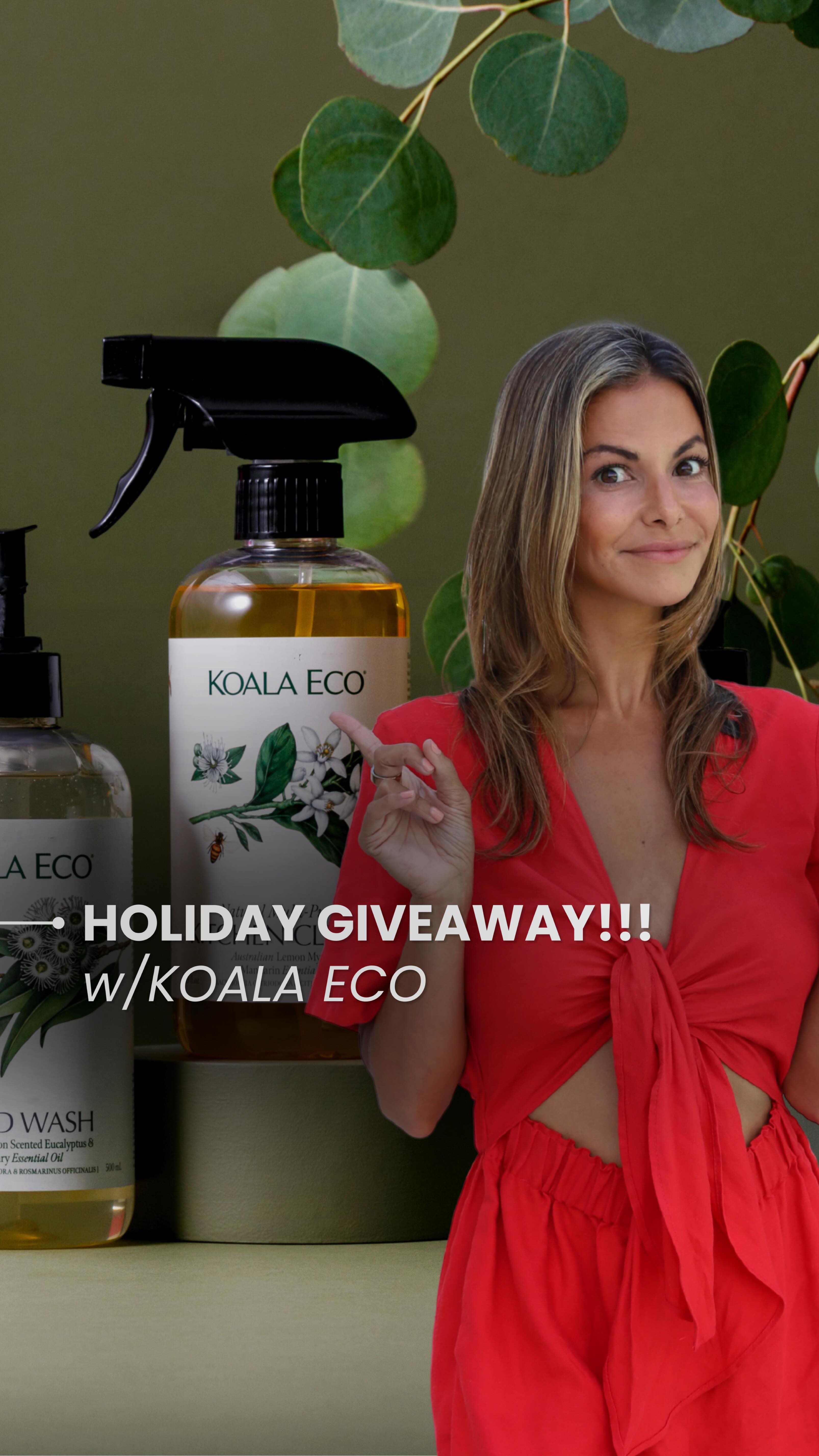 Instagram post by @drtaniaelliott for Koala Eco. Caption reads: [...] with one of my favorite brands, @koalaeco to....