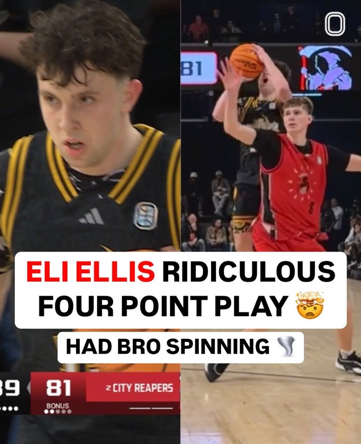 Instagram post by @eliellis for National Guard. Caption reads: When you see a hooper shaking his head like that....